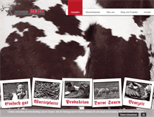 Tablet Screenshot of metzgerei-beck.at